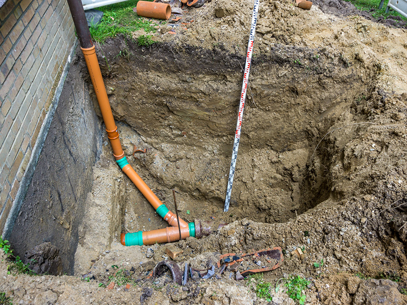 Drain Repairs — example
