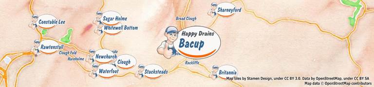 Blocked drain Bacup OL13