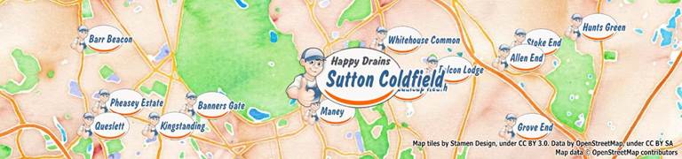 Blocked drain Sutton Coldfield B72