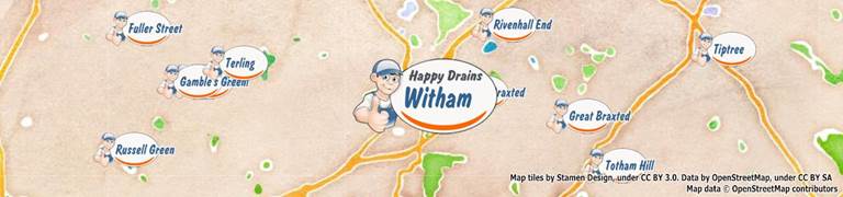 Blocked drain Witham CM8